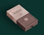 create product packaging box design with realistic 3d mockup