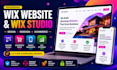 design or redesign wix website, wix studio website, wix ecommerce store