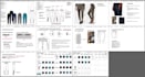 do fashion design flat sketch tech pack for clothing brand