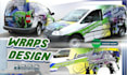 create a car wrap design, vehicle, van wrap in 12 hours