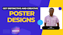 create distinctive and creative poster designs