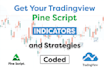 create tradingview pinescript indicator or strategy