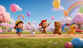 create ai video or animate your picture, 3d cartoon for kids