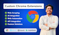 create a custom chrome extension