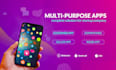 multivendor food, grocery, ecommerce, parcel, pharmacy flutter apps and websites