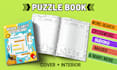 create puzzle book and medium content coloring book for KDP