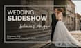 make a trendy wedding slideshow for you