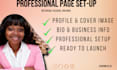 setup social media accounts for you