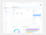 design dashboard, CRM, saas, web app, and admin panel