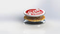design pizza package or plastic enclosure
