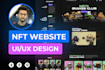 design nft minting website dapp landing page smart contract