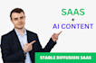build stable diffusion ai saas app