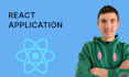develop a react web application