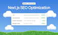 seo optimize your nextjs, next 16 react app, on page