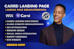 design a carrd website, carrd landing page redesign, carrd website design