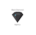 make good looking black diamond agency logo