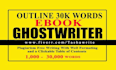 be your ebook writer, ghostwriter, ghost book writer, ghostwrite, kindle writer