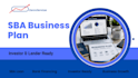 create your sba loan business plan with financial