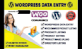 do fast woocommerce, wordpress, bigcommerce product listing