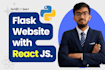 build and deploy flask django fastapi react websites