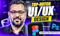 do figma ui ux, figma website, figma app, webapp dashboard website ui figma