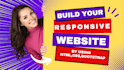 develop a responsive website using HTML, CSS, and bootstrap