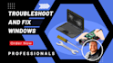 troubleshoot and fix your windows, mac, computer, laptop remotely
