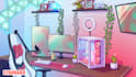 draw your gaming setup in full HD