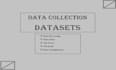 be your data collection expert