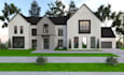 create 3d exterior home elevation rendering by 3d max