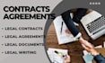 draft construction contracts, agreements and legal documents