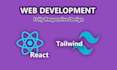 build responsive website in react with tailwind css