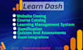 customize and build learndash, lifterlms, learnpress elearning lms