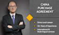 do your china agreements and contracts