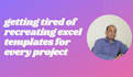 design a customized excel template