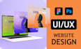 create modern creative UI UX using figma