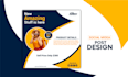 design social media posts, banners, covers, ads, advertising