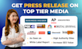 do press release distribution on top tier media