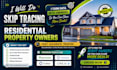 do residential properties skip tracing and lead generation