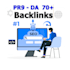 create pr9 da70 back links