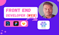 be front end web developer using react js and nextjs