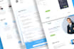 create professional custom website and landing page UI design
