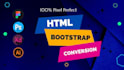 do convert figma to html bootstrap psd to html full responsive design