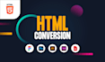 turn your uis to HTML CSS web page