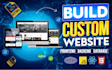 do website development , custom website development ,website coder