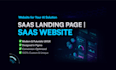design saas landing page, figma landing page