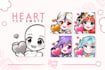 draw custom heart emote ych