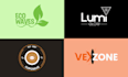 design wordmark logo using unique concepts