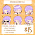 design chibi emotes sticker