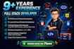 be your full stack developer CSS, js, vuejs, php, laravel